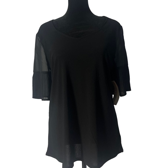 Chloe & Jasmine Sheer Blouse (NWT) - M - Picture 1 of 8